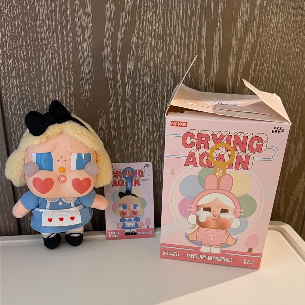 POP MART Crybaby Crying Again - She’s Alice